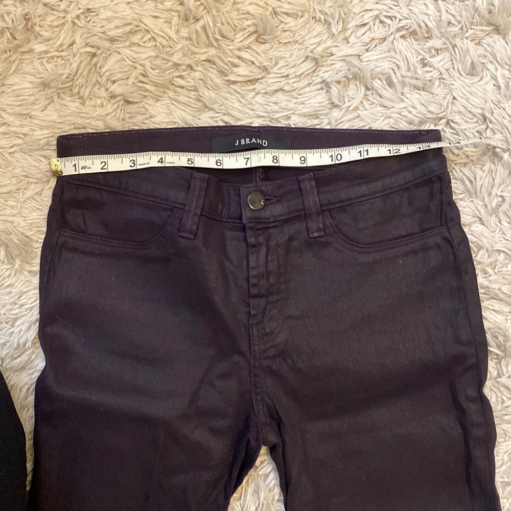 JBrand Super Skinny Coated Jean Size 27